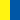Citron/Bleu Roi