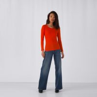 B&C Inspire T-shirt à manches longues personnalisé pour femme | B&C