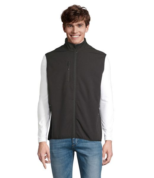 Créez une veste sans manche personnalisée Softshell Sol's Falcon pour homme | Sol's