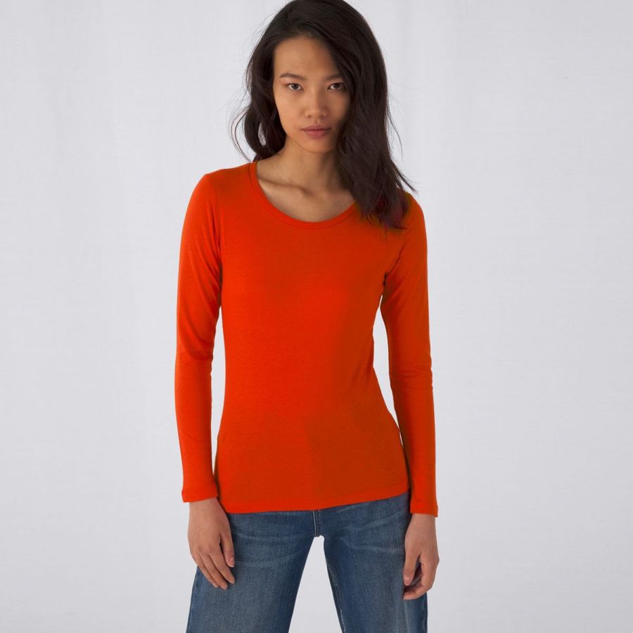 B&C Inspire T-shirt à manches longues personnalisé pour femme | B&C