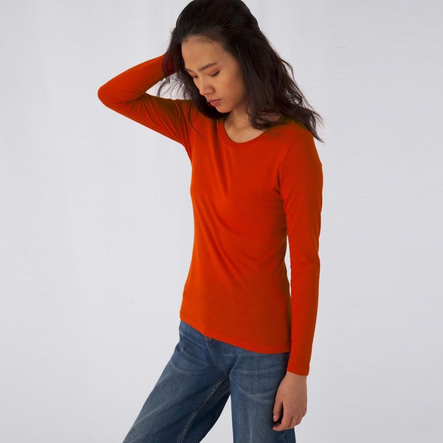 B&C Inspire T-shirt à manches longues personnalisé pour femme | B&C