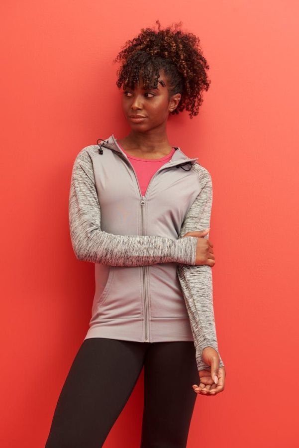 Just Cool Contrast Zoodie personnalisé pour femme | Just Cool