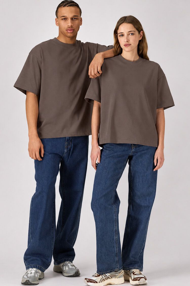 Stanley Stella Asher T-shirt Oversize Unisexe Épais imprimé | Stanley & Stella