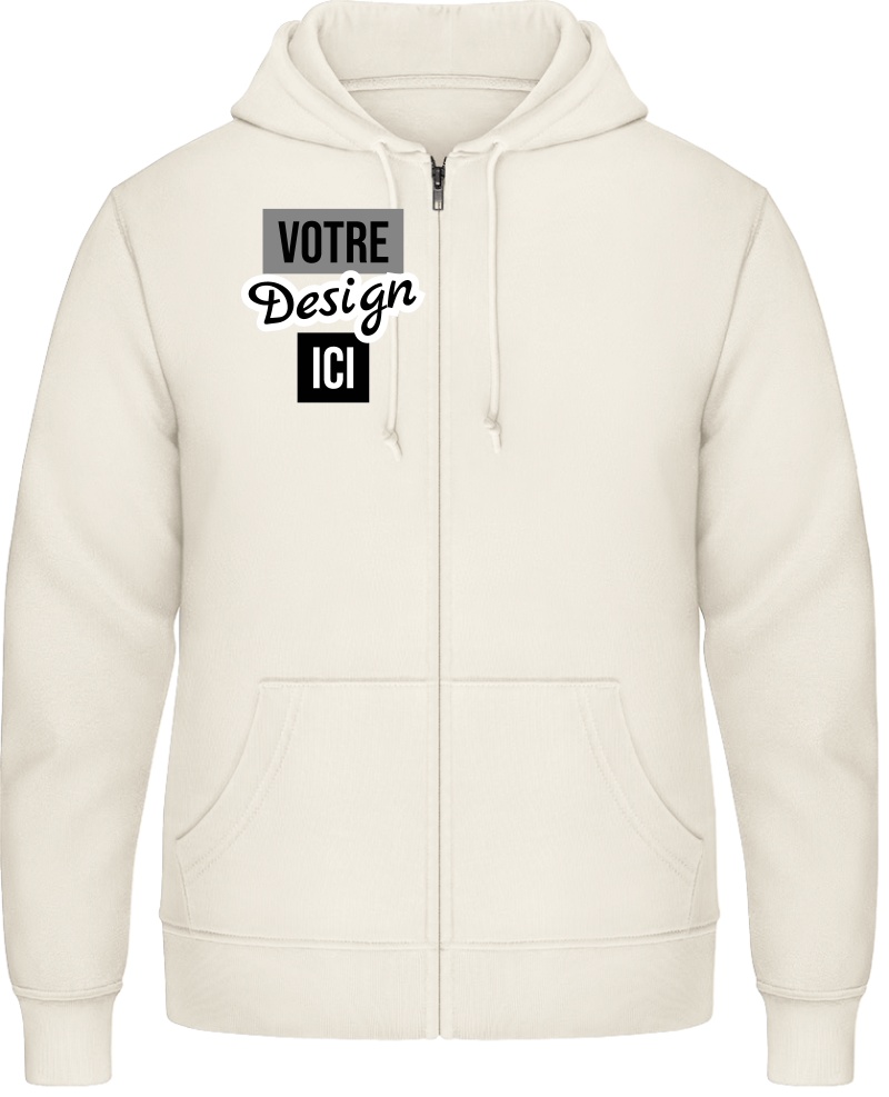 B&C Inspire Zipped Hood à personnaliser