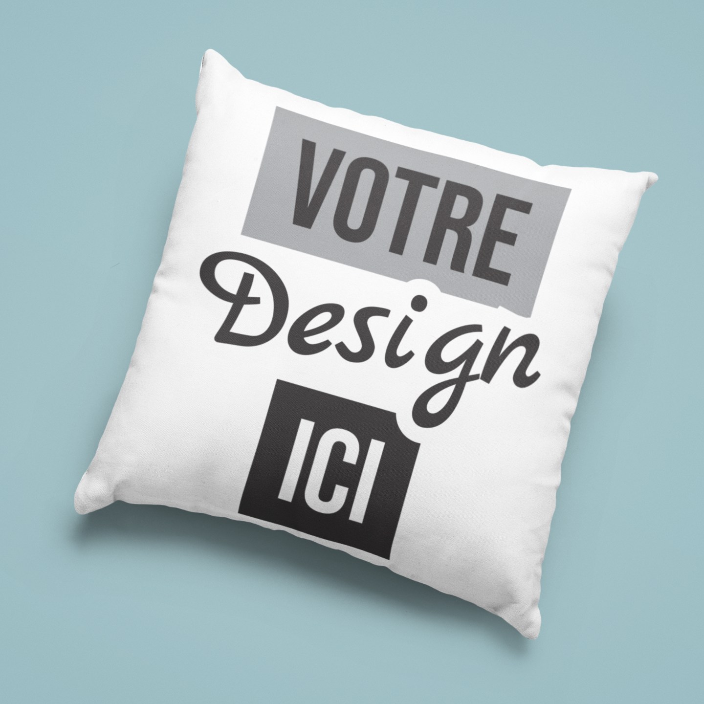 Sublistar Coussin Bicolore à personnaliser