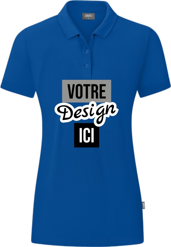 JAKO Poloshirt Organic Women à personnaliser