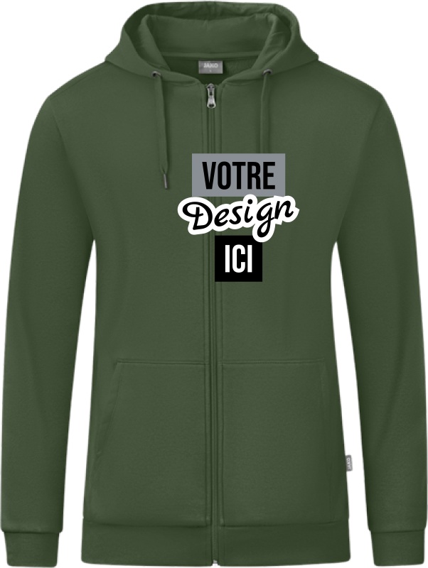 JAKO Zip Hoodie Organic