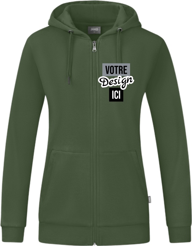 JAKO Zip Hoodie Organic Women