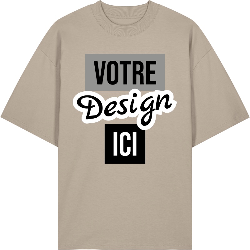 Stanley/Stella Blaster 2.0 T-shirt oversize à col montant