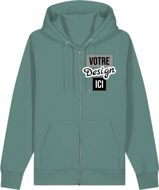 Stanley/Stella Cultivator 2.0 Sweat à Capuche Zippé Unisexe à personnaliser