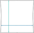 Coussin Bicolore Dimensions