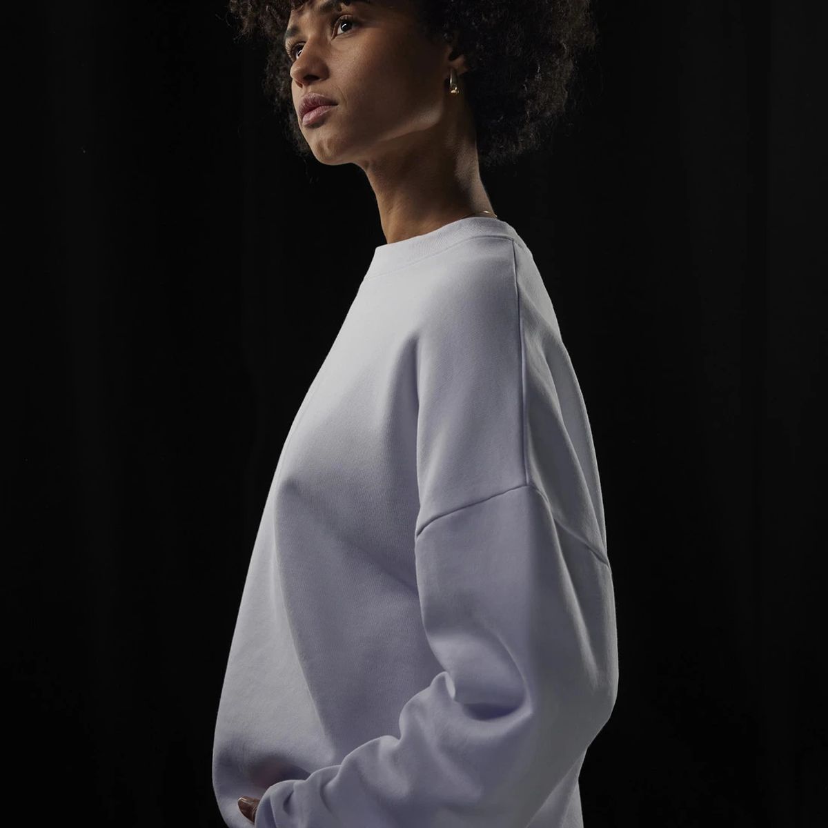 B&C Oversized Influence Crew Sweatshirt bedrucken | B&C