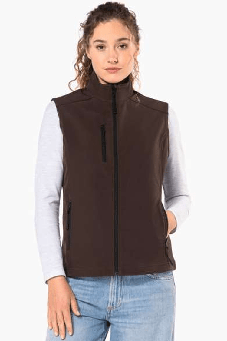 Kariban Softshellweste für Damen bedrucken lassen - 3-lagig | Kariban