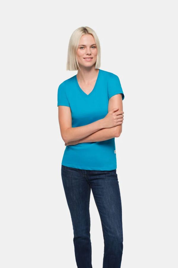 Hakro V-Shirt Classic bedrucken für Damen | HAKRO