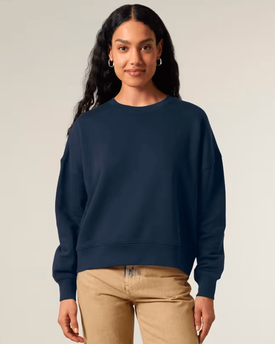 Stanley/Stella Stella Alma Damen Rundhals-Sweatshirt aus Bio-Baumwolle personalisieren
