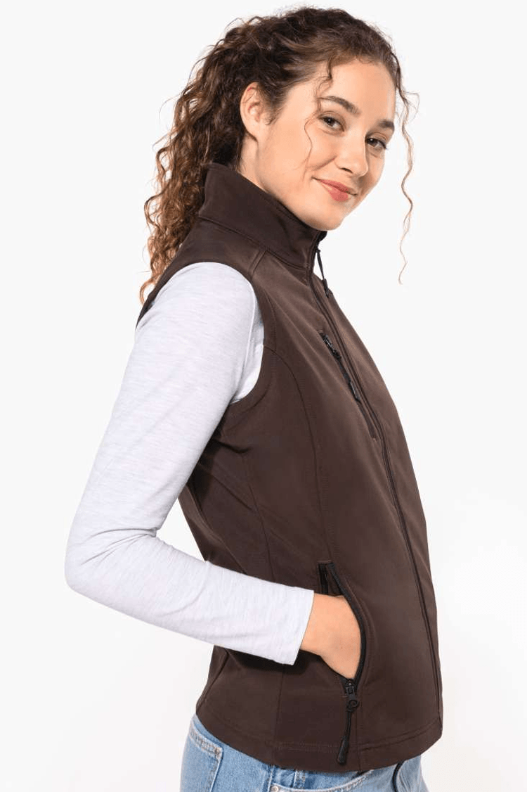 Kariban Softshellweste für Damen bedrucken lassen - 3-lagig | Kariban