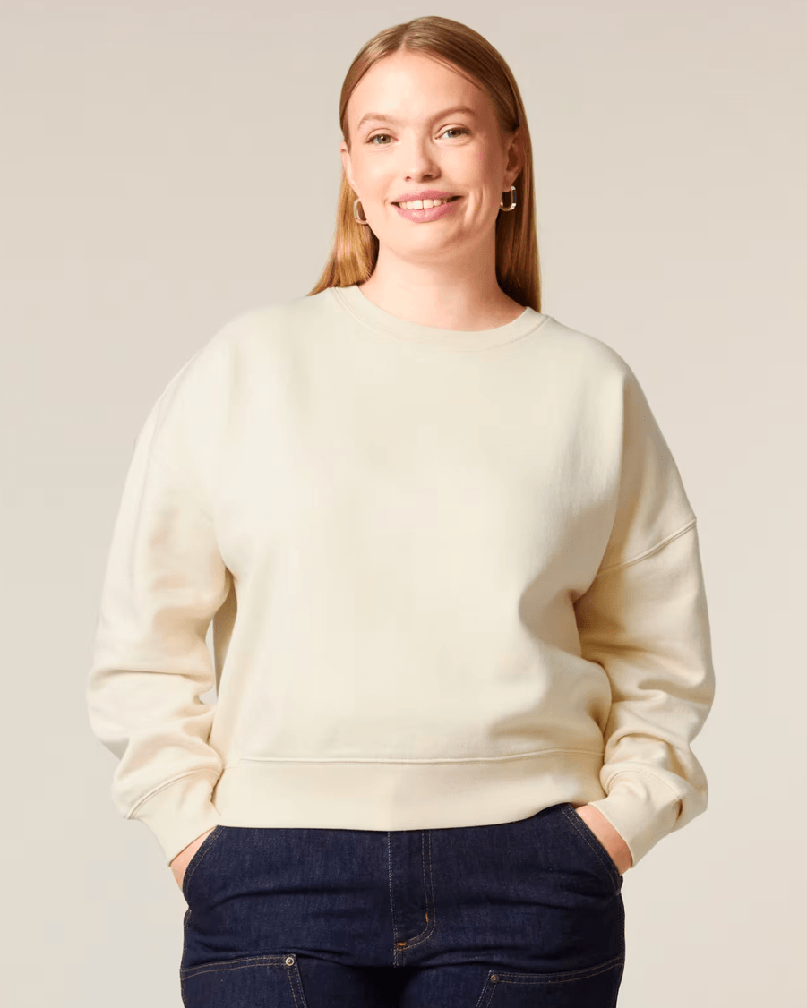 Stanley/Stella Stella Alma Damen Rundhals-Sweatshirt aus Bio-Baumwolle personalisieren