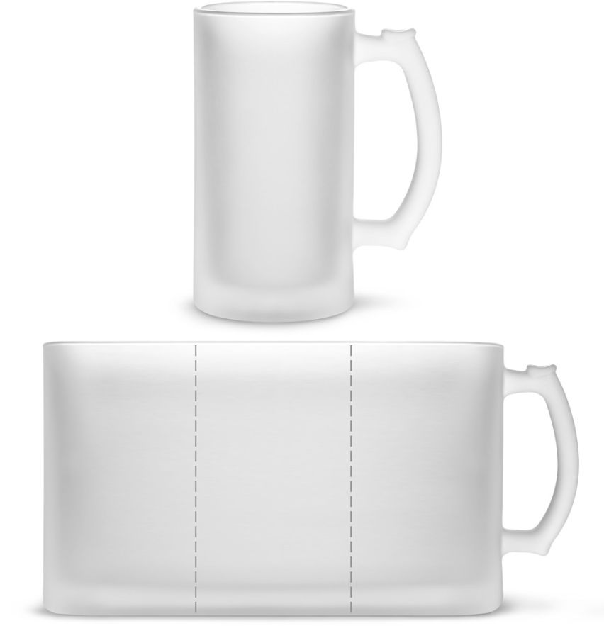 PrintEQ Glas-Bierkrug