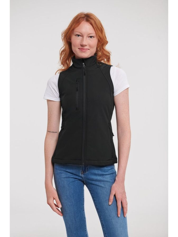 Russell Softshell Weste für Damen bedrucken | Russell