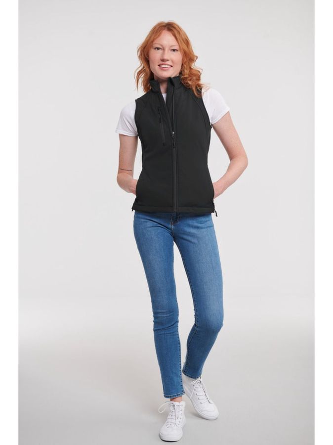 Russell Softshell Weste für Damen bedrucken | Russell