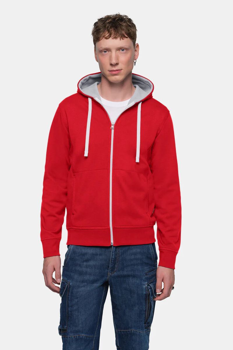Hakro Zip Hoodie Bonded Eco bedrucken | HAKRO