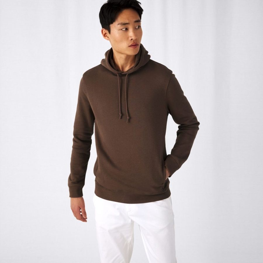 B&C Inspire Hooded Herren Hoodie bedrucken | B&C