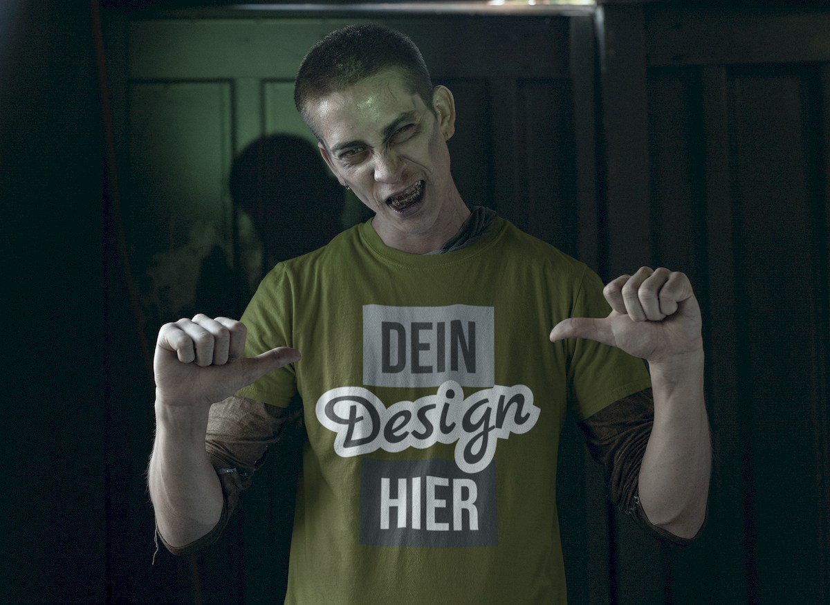 Halloween Kostüm für Herren - T-Shirt bedrucken