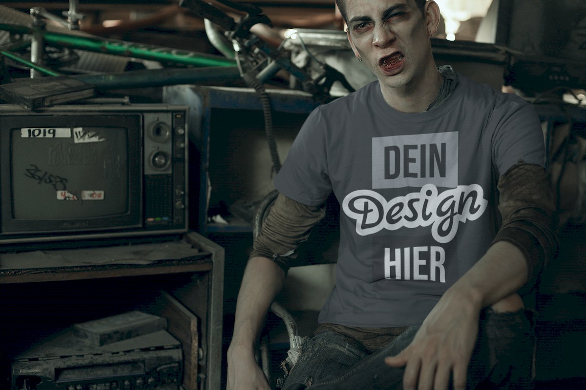 Halloween Kostüm - Horror T-Shirt bedrucken
