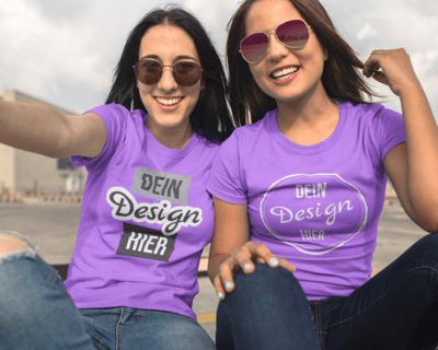 Bedrucke Shirts für euren Mädchen Urlaub mit Omnishirt!