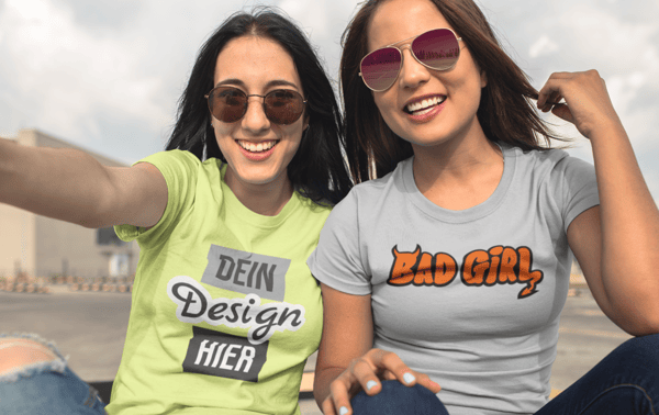Mädelstrip T-Shirt gestalten!