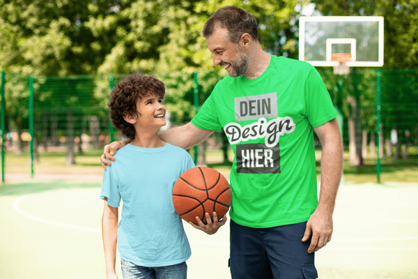 T-Shirt für Papa bedrucken. Omnishirt