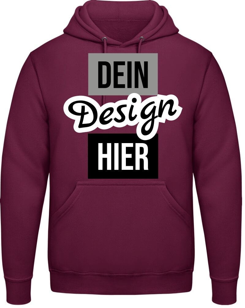 Herren Hoodie und Pulli selbst gestalten & bedrucken Omnishirt