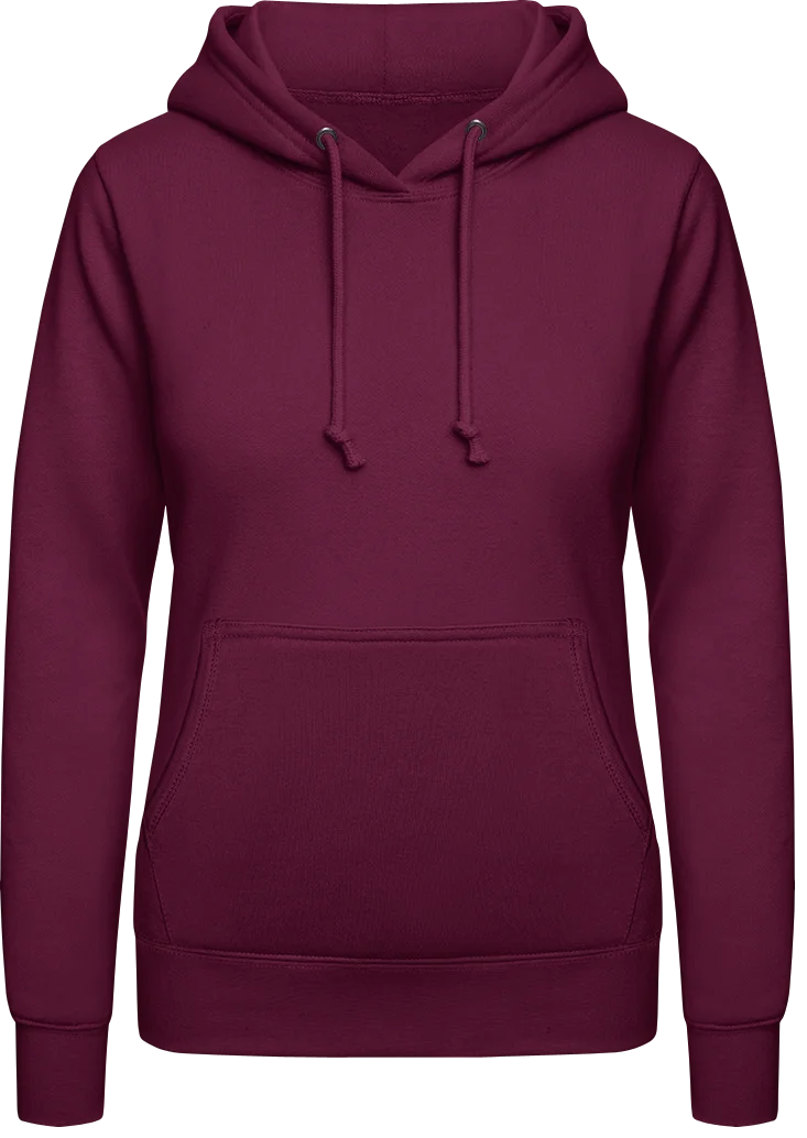 Just Hoods Girlie College Hoodie bedrucken