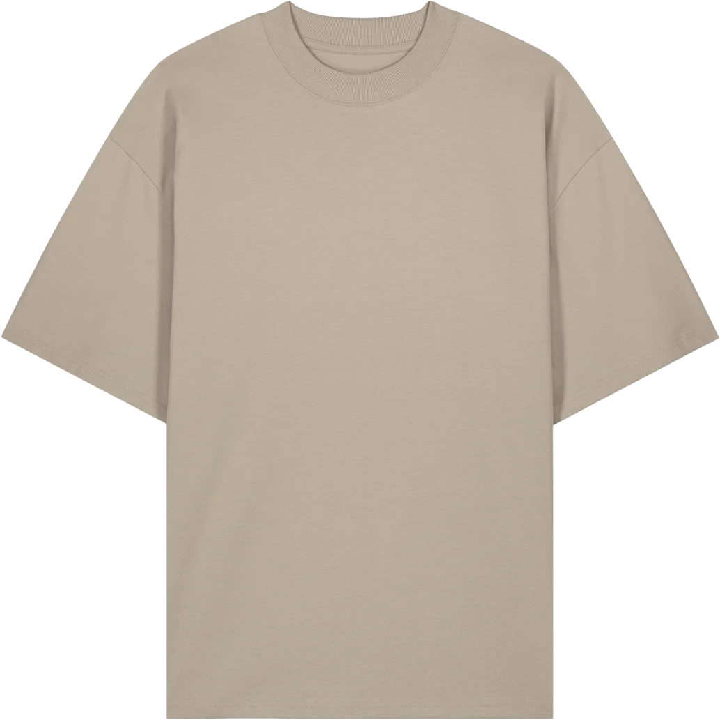 Stanley & Stella Blaster 2.0 Oversize T-Shirt mit Stehkragen bedrucken