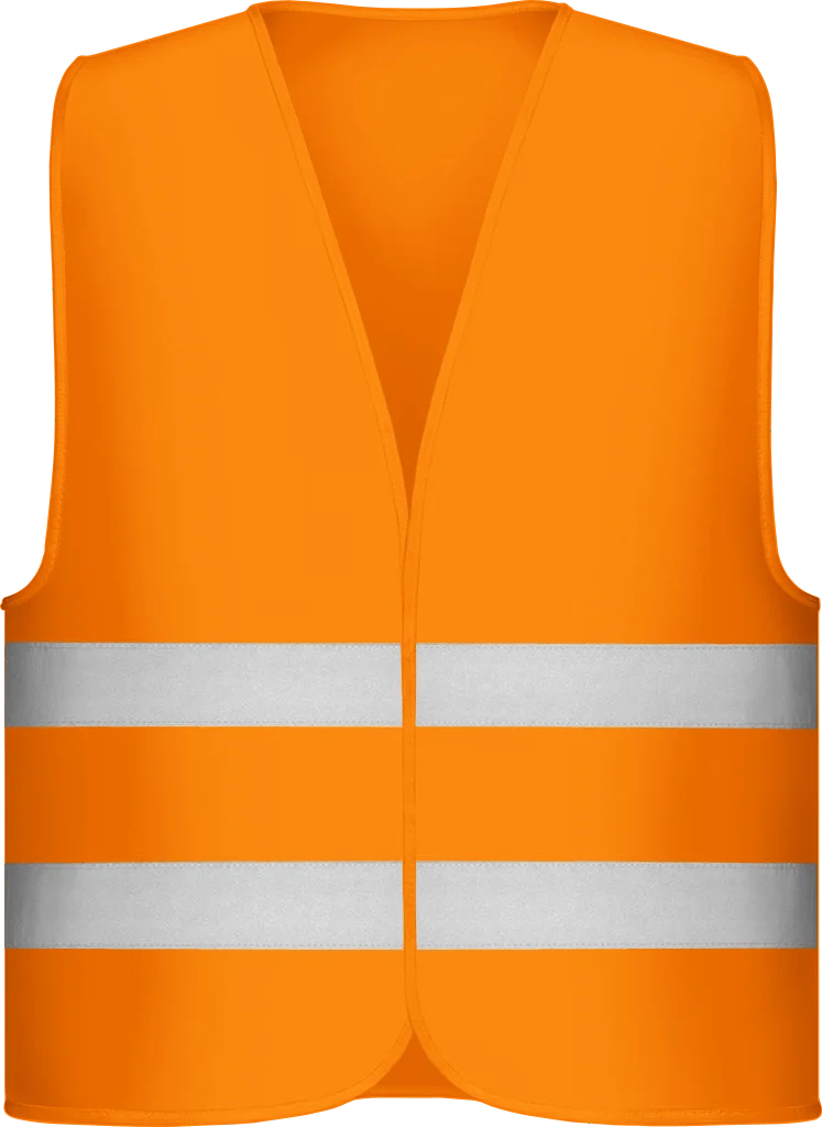 Korntex Unisex Warnweste bedrucken - Sicherheitsweste mit Reflektorstreifen