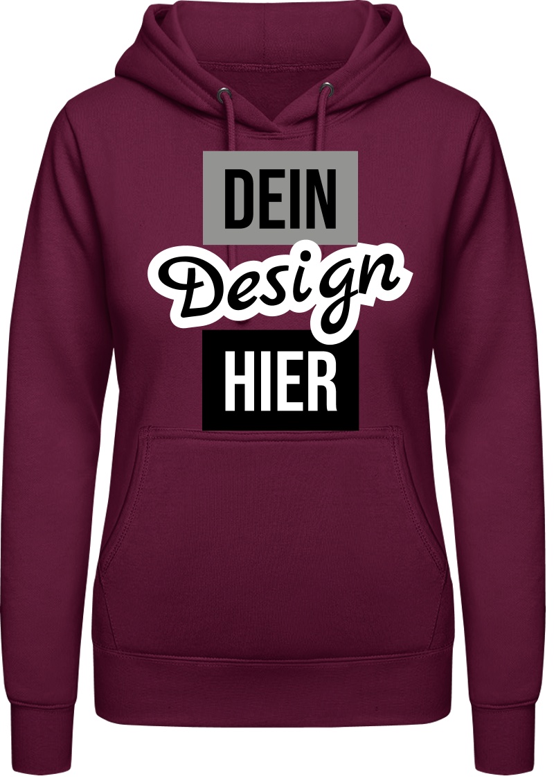 Just Hoods Girlie College Hoodie