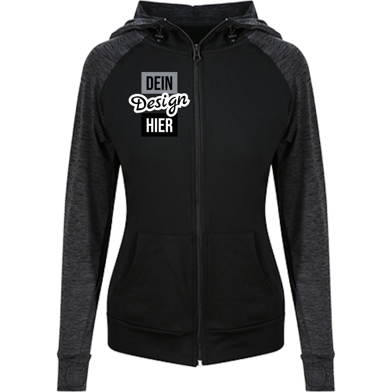 Just Cool Women's Cool Contrast Zoodie