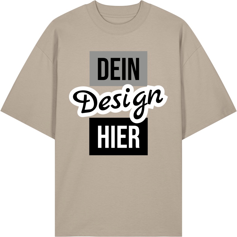 Stanley/Stella Blaster 2.0 Oversize T-Shirt mit Stehkragen