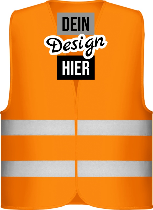 Korntex Unisex Sicherheitsweste mit Reflektorstreifen personalisieren