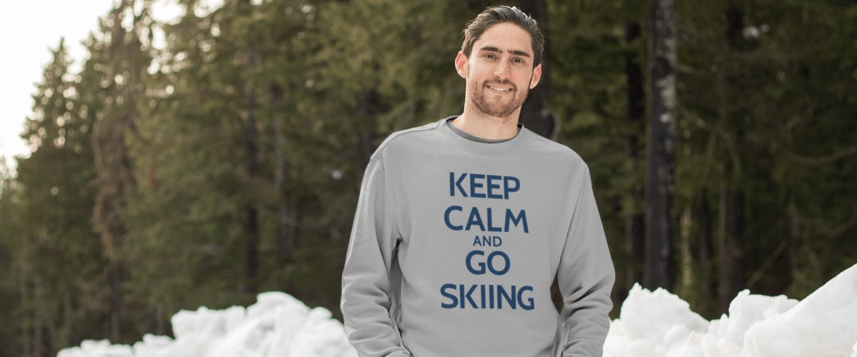 Hoodies bedrucken Skiurlaub