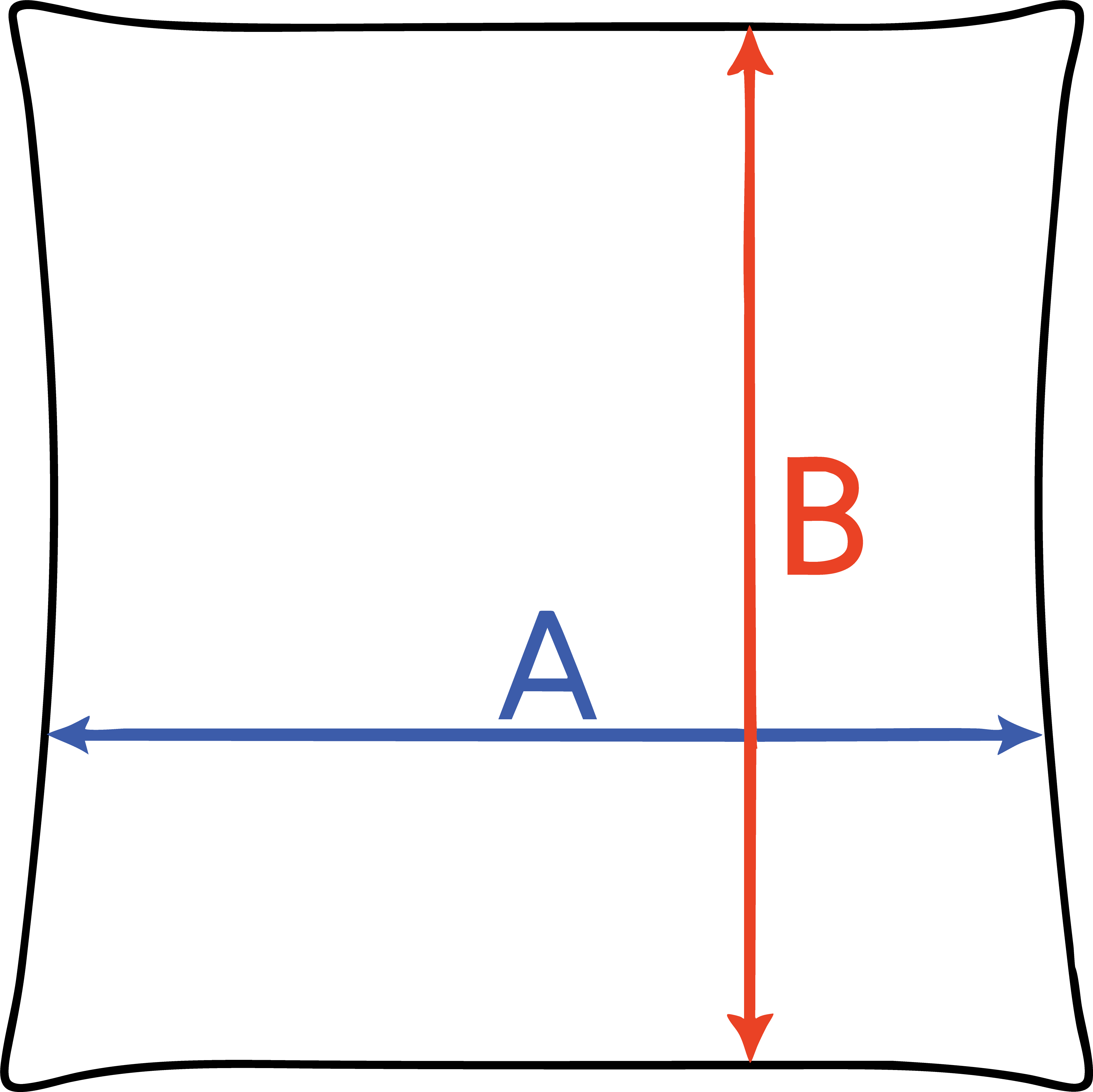 Kissen TWO TONES Größen